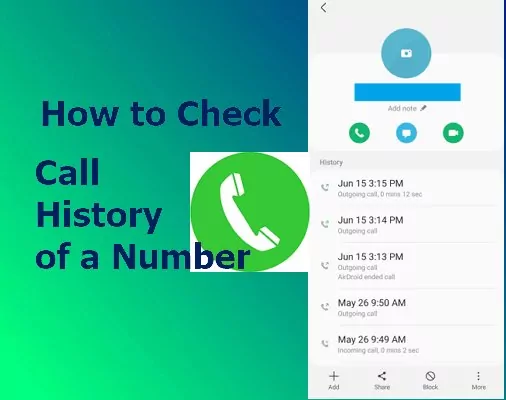 How to Check Call Details